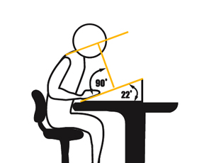 Harmon Distance for improved eye health